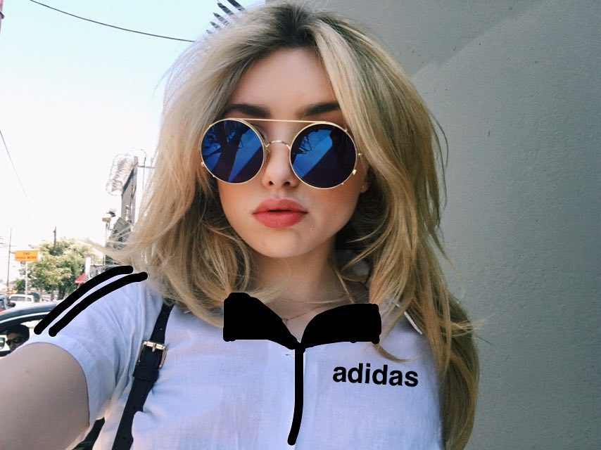 Peyton List: Help design the next adidas neo collection on Snapchat and you...