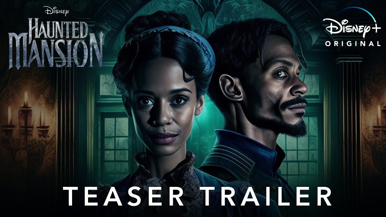 The Haunted Mansion Teaser Trailer 2023 Rosario Dawson Lakeith Stanfield Disney Inbella 