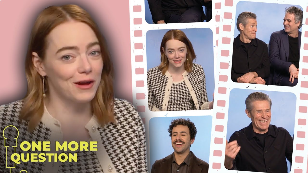 Emma Stone Mark Ruffalo And Willem Dafoe Talk Sex Scenes And How Poor