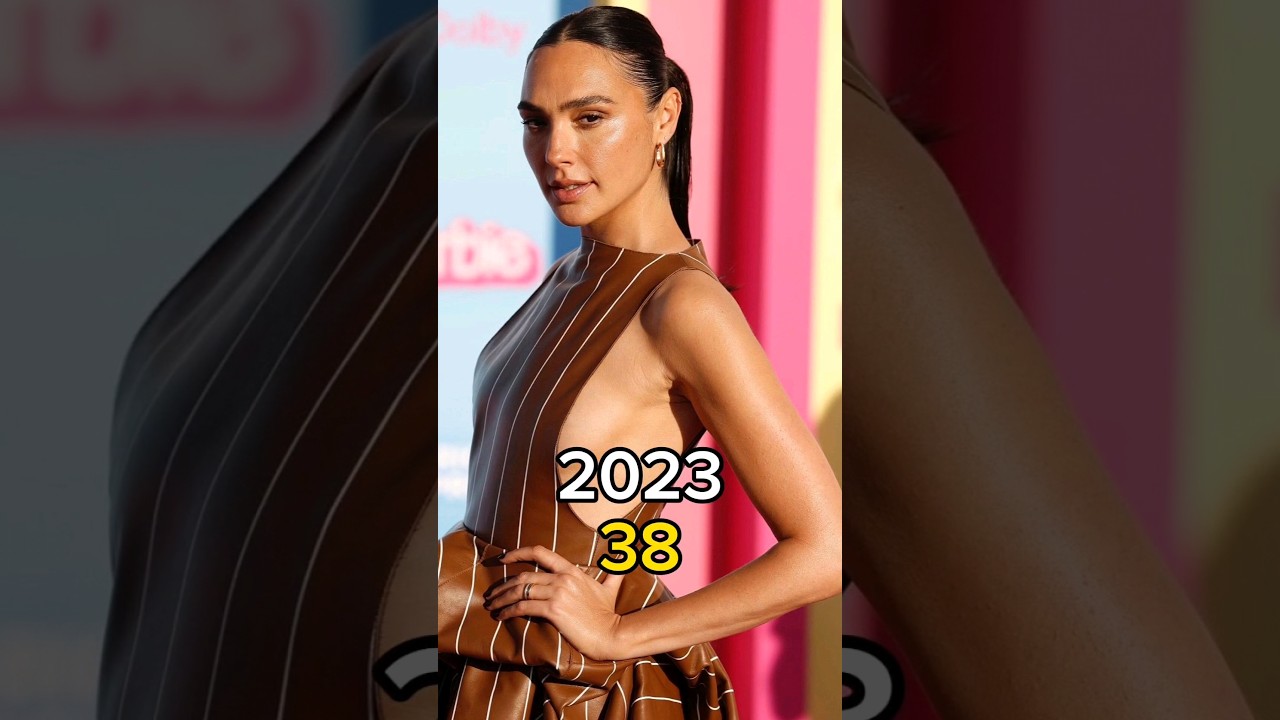 Evolution Of Gal Gadot 2024 celebrity actress age shorts years 