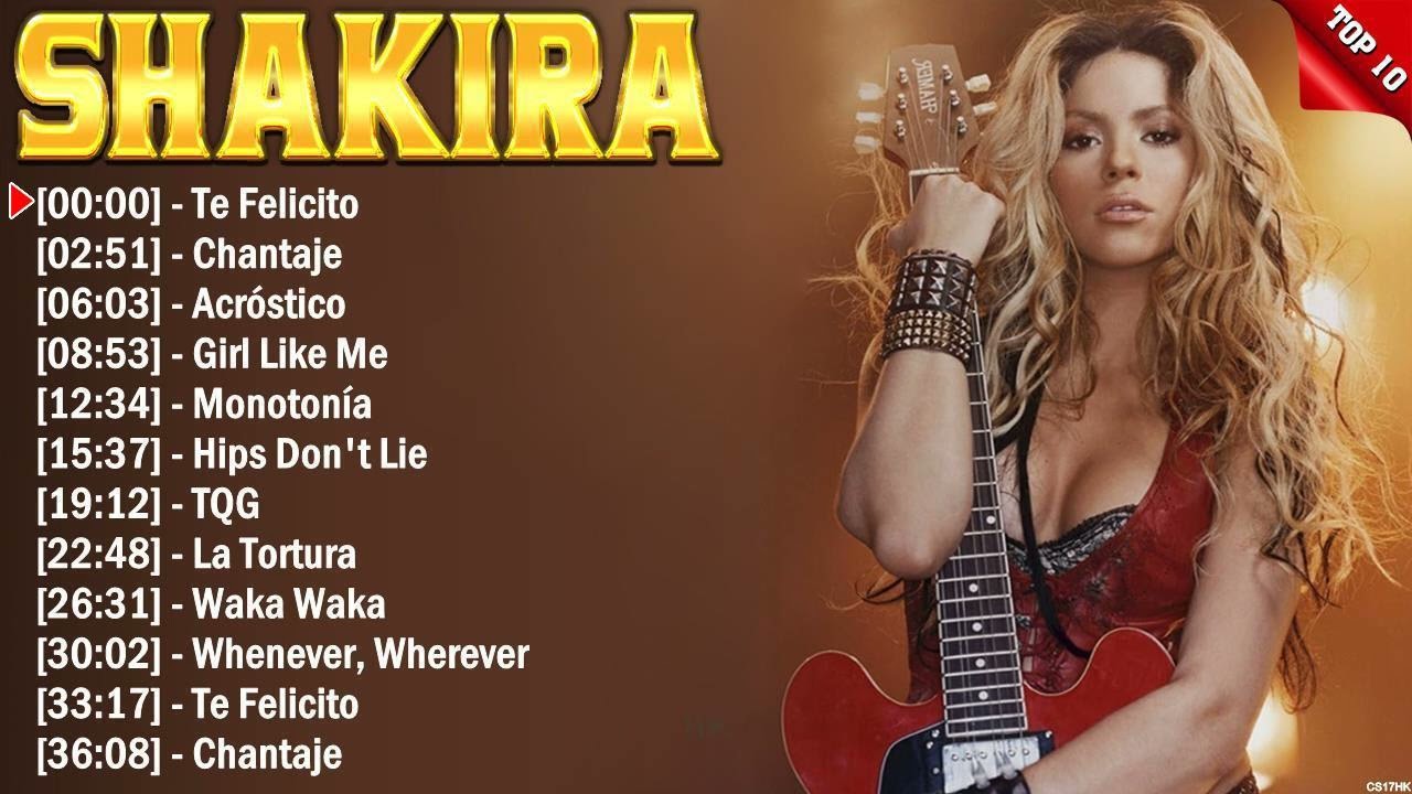 Shakira Best Songs 2024 full playlist Mejores Éxitos 2024 INBELLA