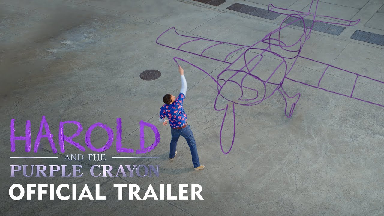 Harold and the Purple Crayon Official Trailer (2024) Zooey