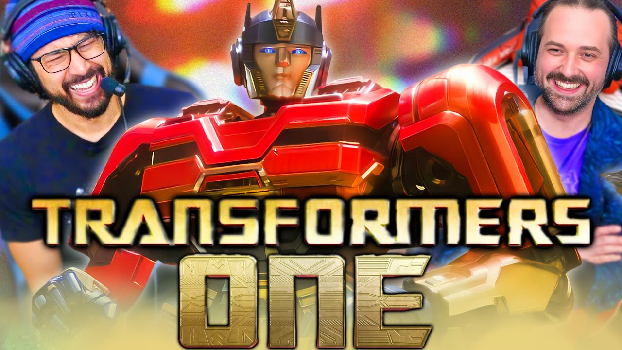 TRANSFORMERS ONE TRAILER REACTION!! Chris Hemsworth Scarlett