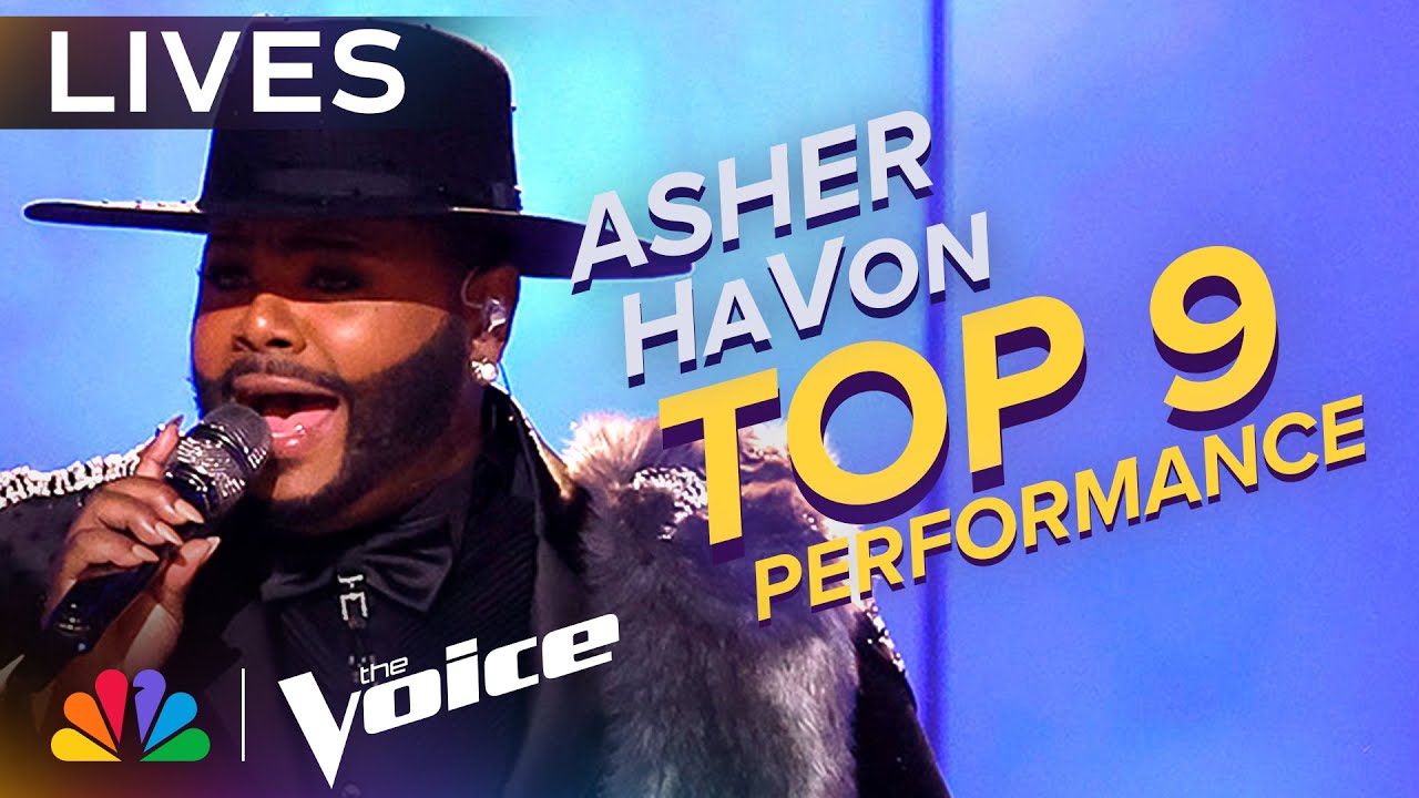 Asher HaVon Performs Beyoncé's "Irreplaceable" The Voice Lives NBC