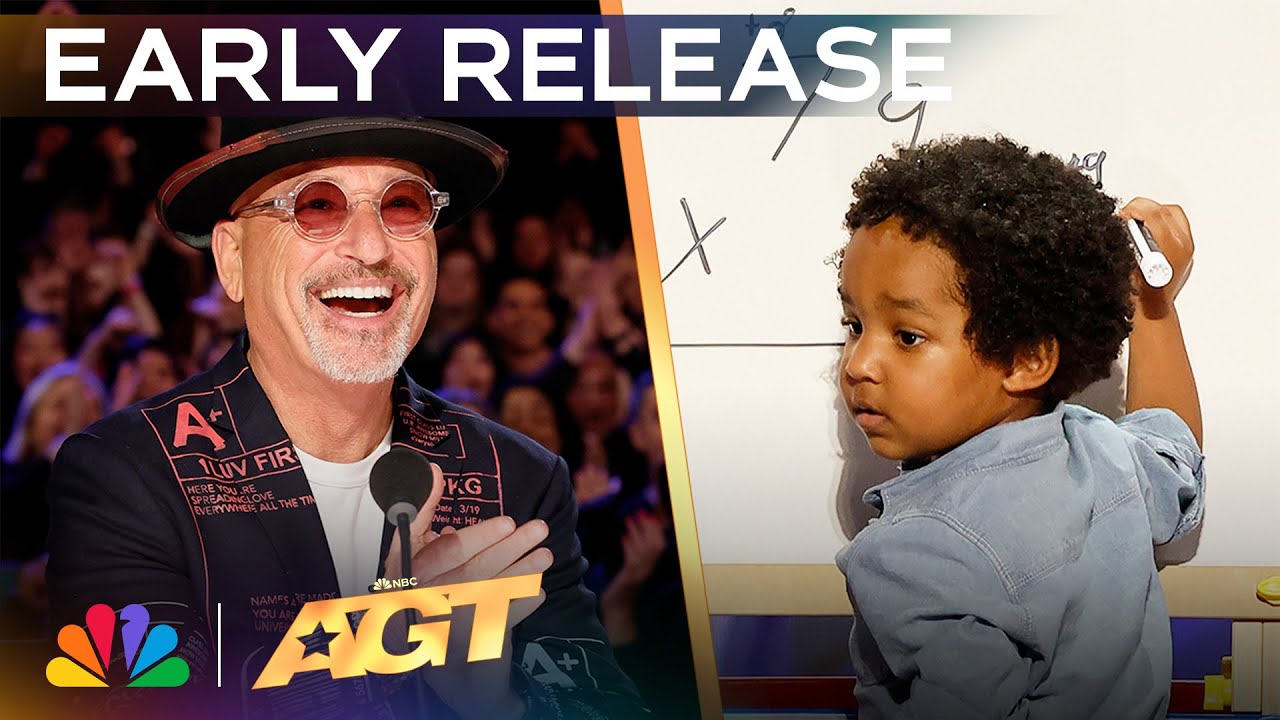 Early Release GENIUS 2YearOld Baby Dev Is AGT's Youngest