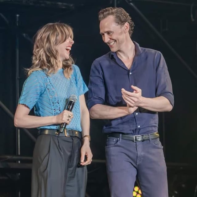 Sophia Di Martino and Tom Hiddleston at Osaka Comic Con 2024 INBELLA