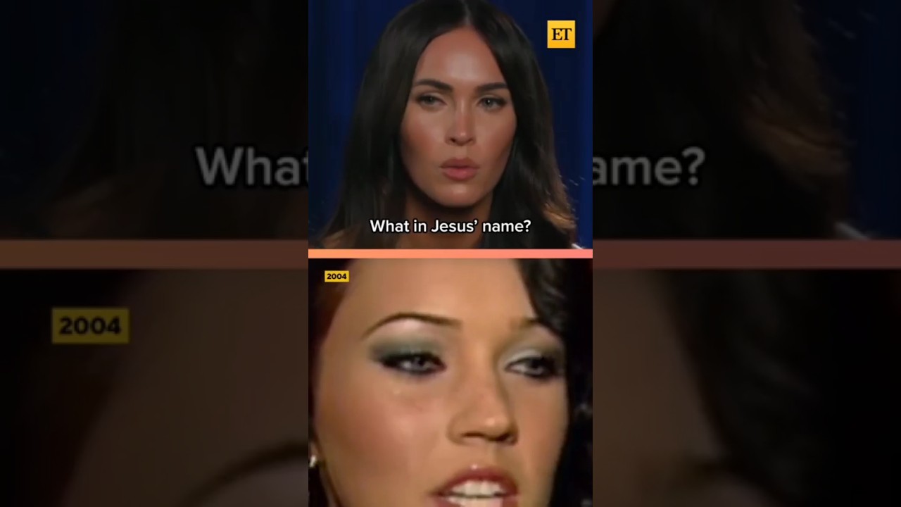 megan fox reacts to her old interviews 😂 ️ #meganfox #celebrity #2000s ...