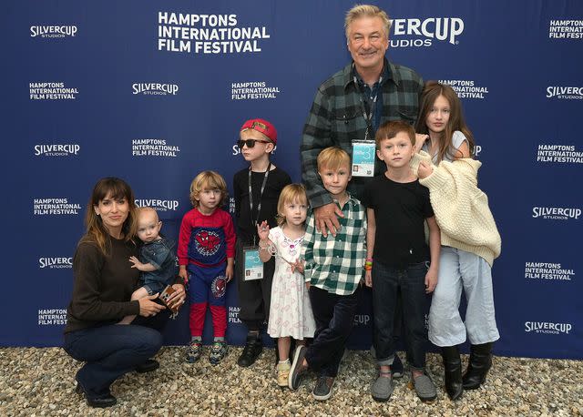 Sonia Moskowitz/Getty  Alec Baldwin and family