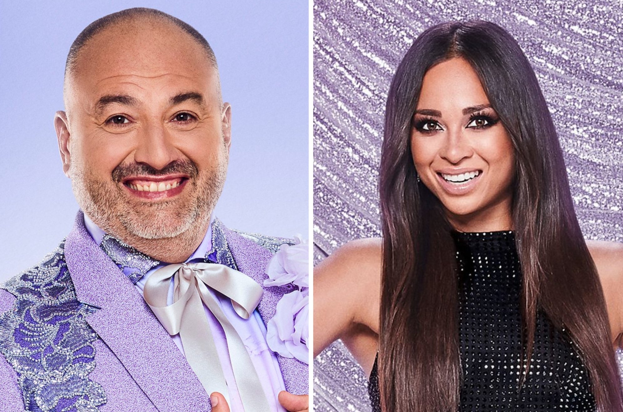 Wynne Evans is partnered with Katya Jones