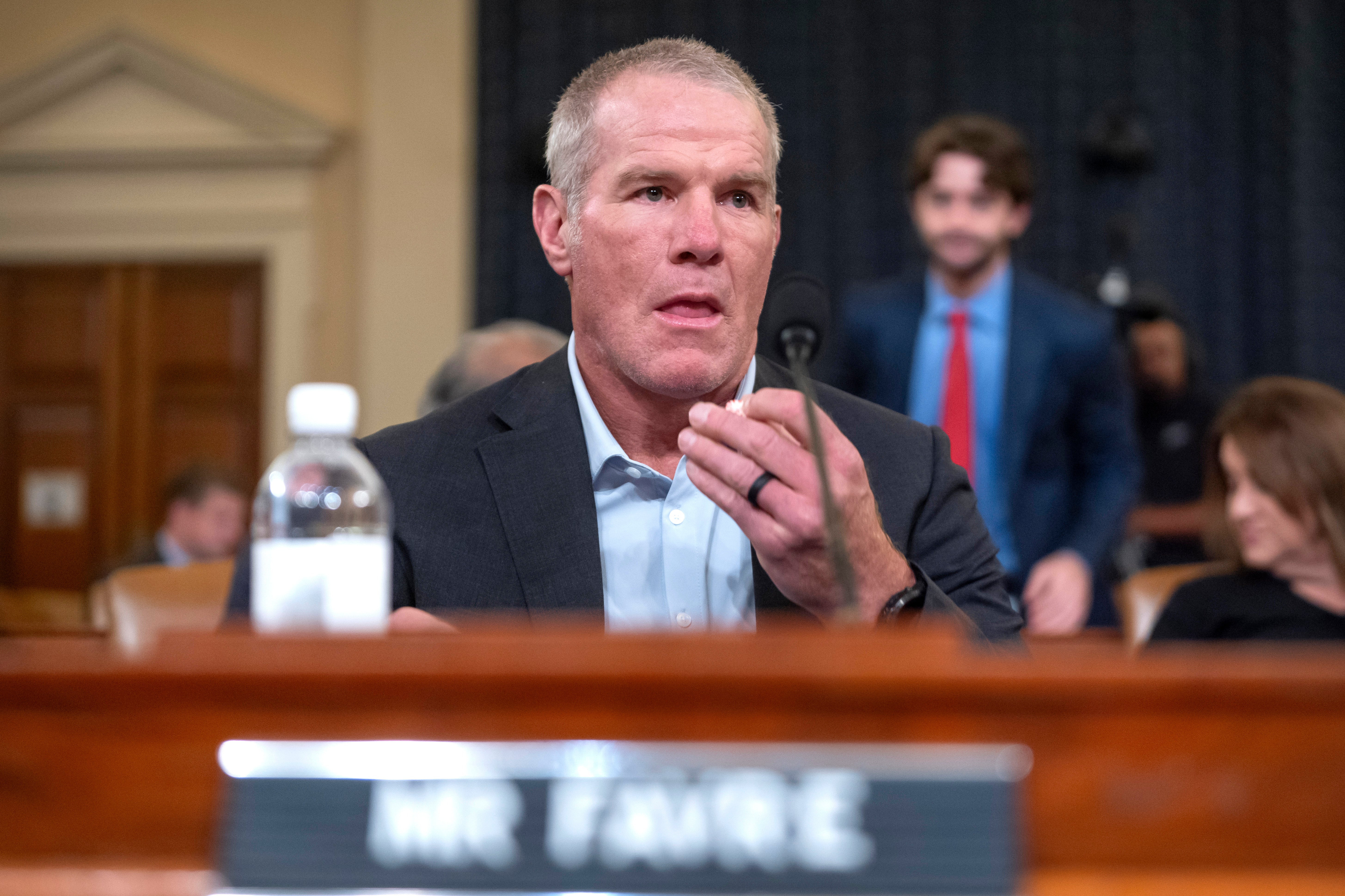 Brett Favre joined Trump on the campaign trail in Wisconsin