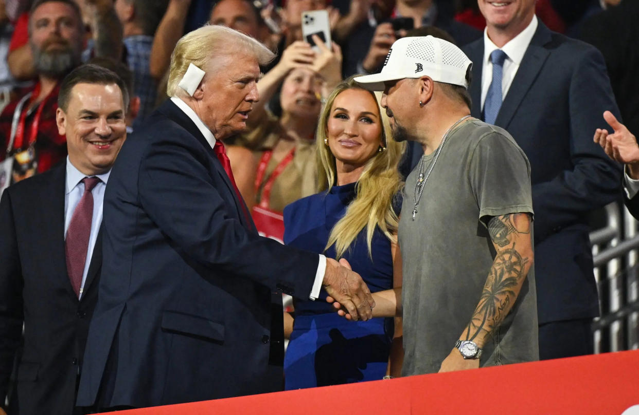 Trump and Jason Aldean