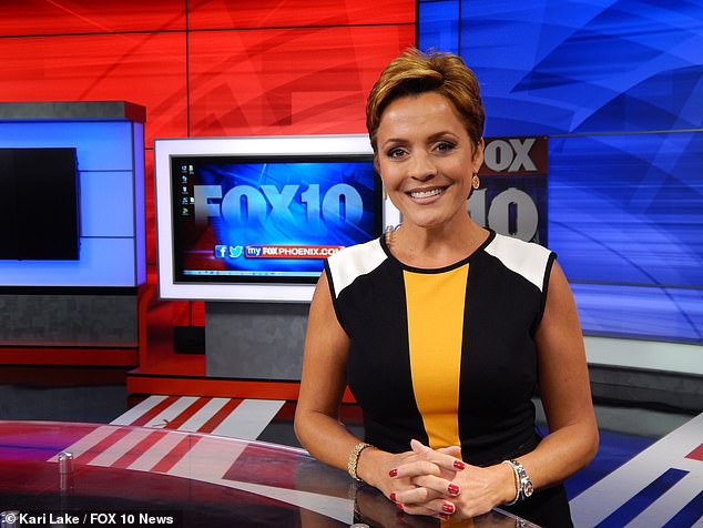 Lake was a news anchor on Fox 10 in Phoenix for 22 years. She quit in 2021 to go into politics