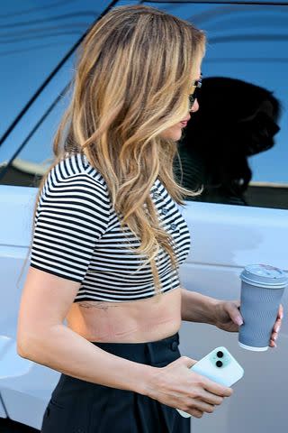 <p>BACKGRID </p> Jennifer Lopez in Los Angeles on Oct. 25, 2024