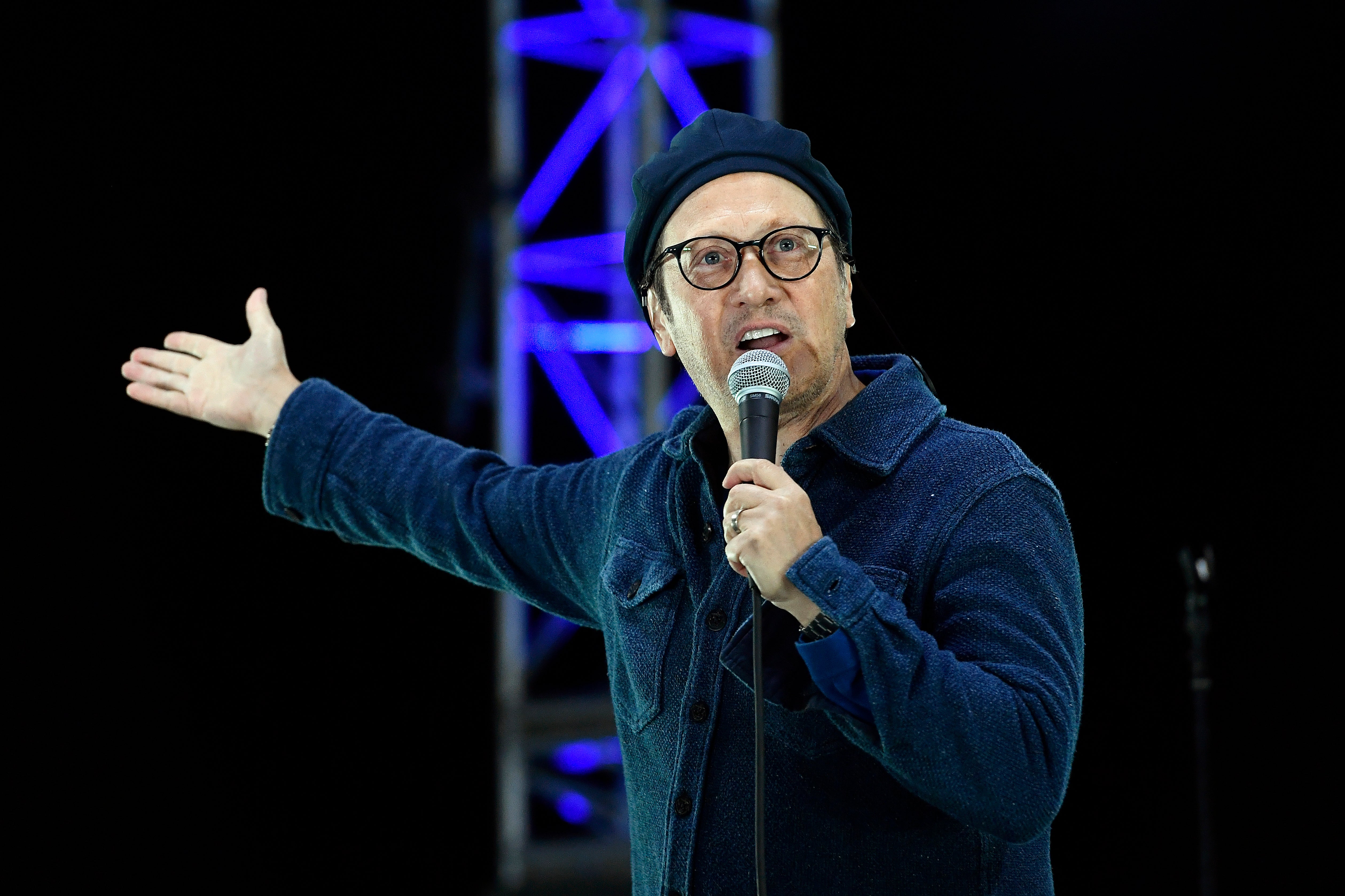 Controversial comedian Rob Schneider proudly endorsed Trump on X