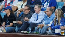 LOS ANGELES, CALIFORNIA - OCTOBER 25: Orel Hershiser looks on during Game One of the 2024 World Series between the Los Angeles Dodgers and the New York Yankees at Dodger Stadium on October 25, 2024 in Los Angeles, California. (Photo by Kevork Djansezian/Getty Images)