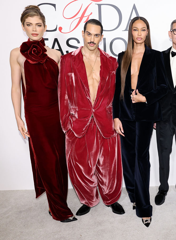 Valentina Sampaio, Mahmood, Joan Smalls, 