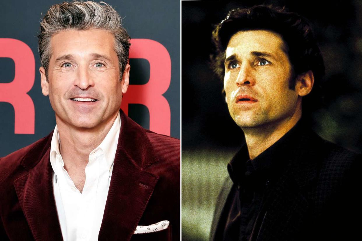 <p>Greg Doherty/Getty ; Dimension Films/Kobal/Shutterstock</p> Patrick Dempsey, Patrick Dempsey in 