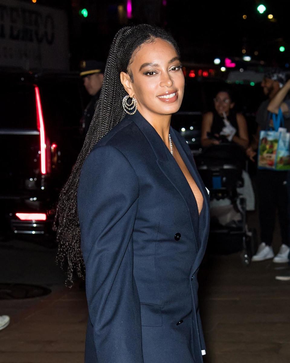 Solange Knowles arrives at New York Ballet 2022 Fall Fashion Gala