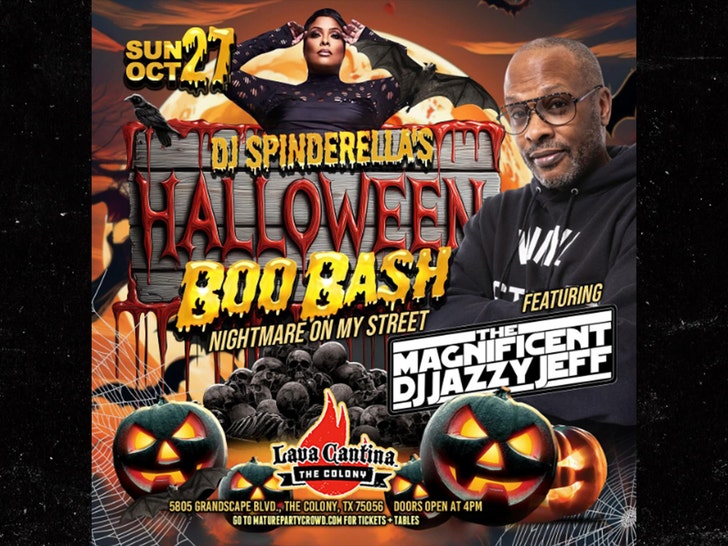 dj spinderella halloween bash