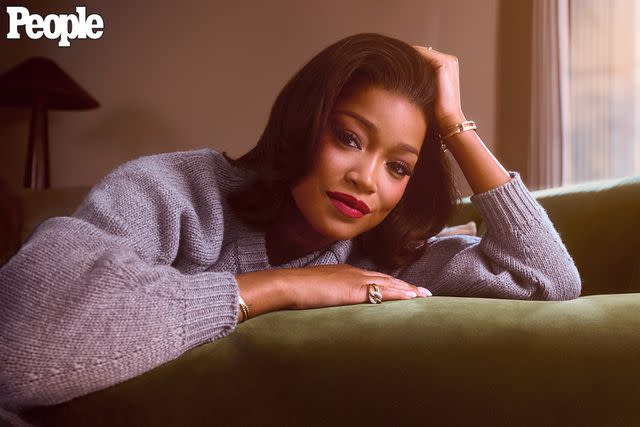 <p><a href="https://www.instagram.com/phyliciajphotography/" data-component="link" data-source="inlineLink" data-type="externalLink" data-ordinal="1">Phylicia J. L. Munn</a></p> Keke Palmer at home, shot for PEOPLE