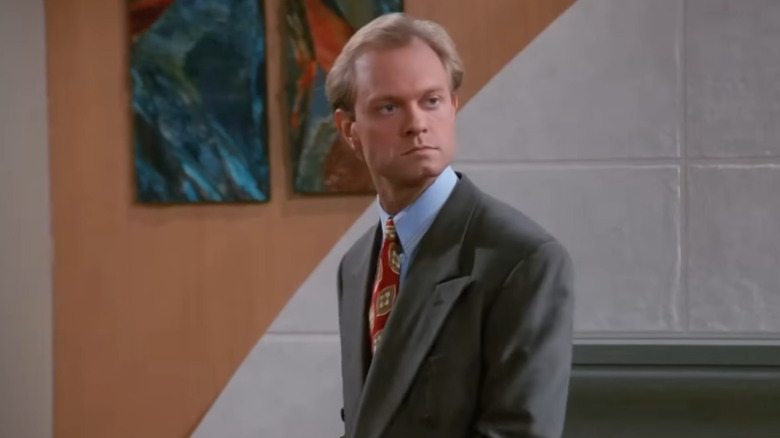 Niles looking annoyed in Frasier