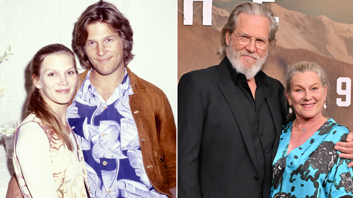 Jeff Bridges and his wife Susan Geston then and now split.