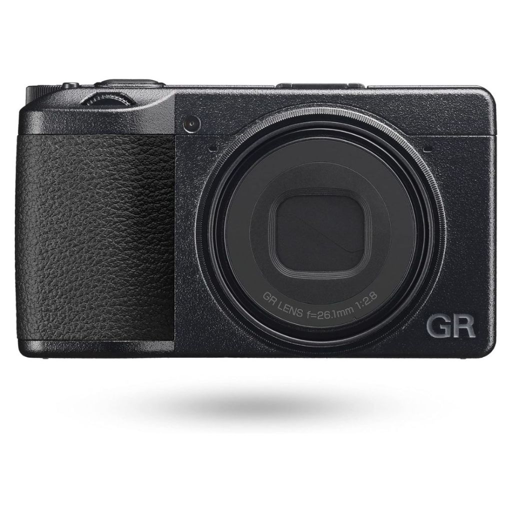 black ricoh gr iii camera